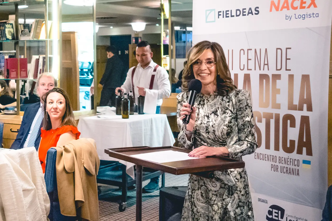 II Cena de Gala organizada por CEL en un acto benéfico por Ucrania