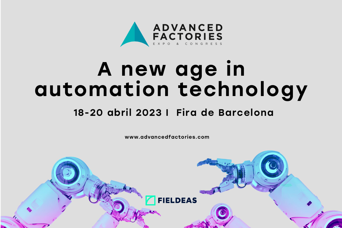 Imagen FIELDEAS en Advanced Factories 2023