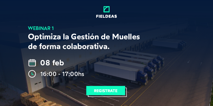 webinar gestión muelles FIELDEAS Track and Trace
