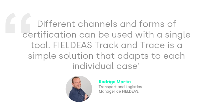 eCMR system FIELDEAS Track and Trace_Rodrigo Martin